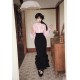 Wth Puji Miss Lola Long Sleeve One Piece(Pre-Order/2 Colours/Full Payment Without Shipping)